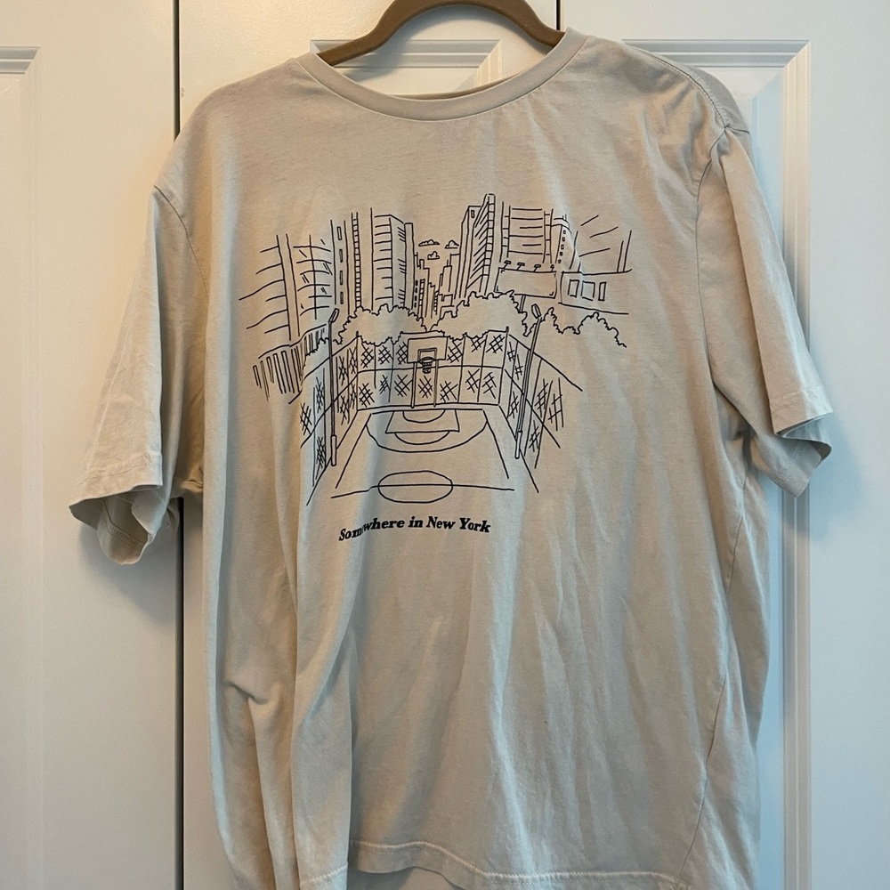 H&M Mens Printed T-shirt Short Sleeve